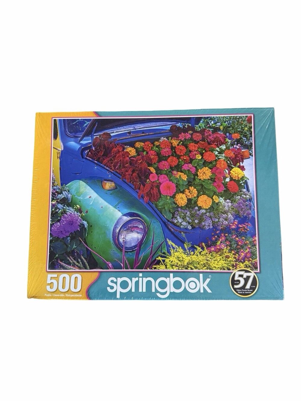 Springbok Garden Bug 500 Piece Jigsaw Puzzle #33-01611 Made in USA Complete New